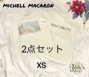 michell Macaron 티셔츠 2점 묶음 판매 XS 사이즈