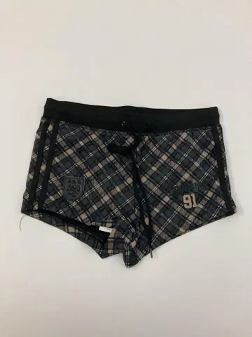 BADBLOOD 체크 무늬 숏팬츠 91