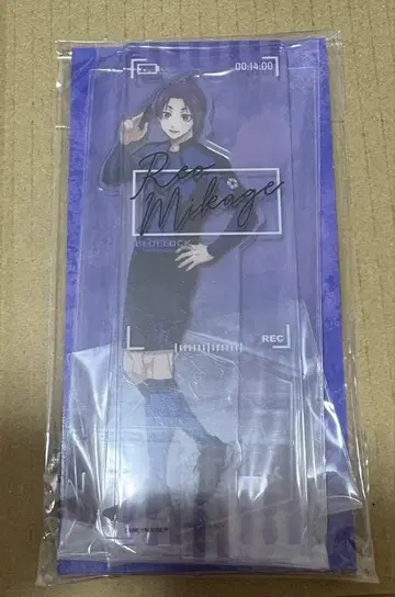 블루 록 아크릴 스탠드 사인 미카게 레오