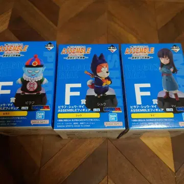 드래곤볼 제일복권 F상 ASSEMBLE 피규어 3체 세트