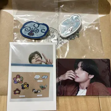 미사용 새상품 V BROOCH SET