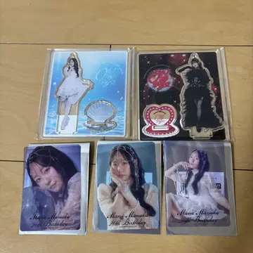 마나카 마나 생탄 아크릴 스탠드 & 클리어 카드