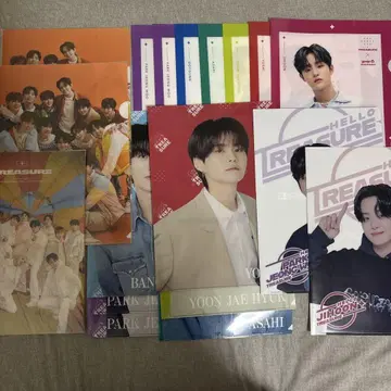 TREASURE 클리어파일 세트
