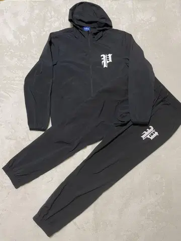 PHATRNK 팻랭크 나일론 자켓 셋업 블랙 L