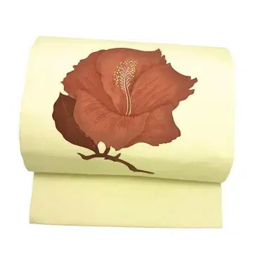 나고야 오비 시오제 빨간 꽃 무늬 KO-773