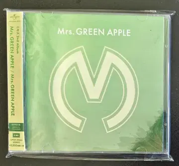 Mrs.GREEN APPLE 2nd 앨범 초회 한정판 CD+DVD