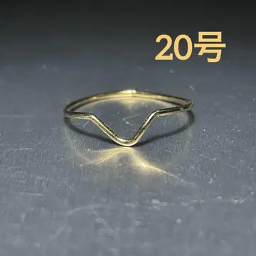 빈티지 패션 반지 골드 20호 웨이브 디자인 물결 모양 반지