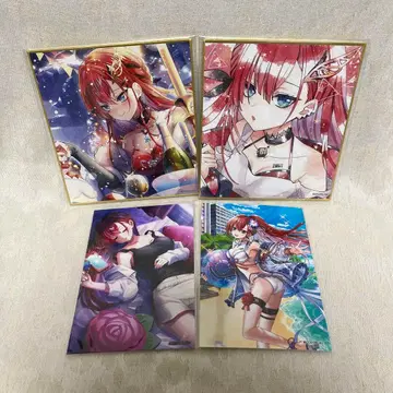 하얀 고양이 프로젝트 키아라 색지 브로마이드 진심 복권