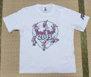 니혼햄 파이터즈 파이티 은퇴 티셔츠 L 2005년