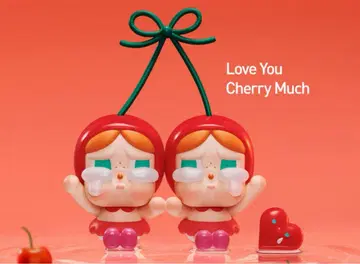 POPMART crybaby crying for love 체리