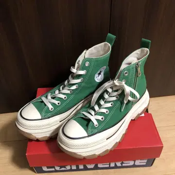 컨버스 하이컷 스니커즈 통굽