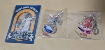 톰과 제리 볼링 키링 클리어 카드 엔젤 제리