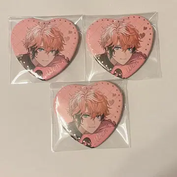 아카기 웬 발렌타인 Valentine 캔뱃지 하트 캔뱃지