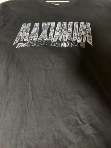 MAXIMUM THE HORMONE 티셔츠 XL