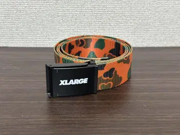 XLARGE 카모 패턴 벨트