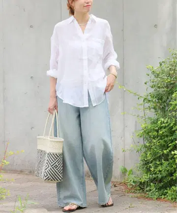 JOURNAL STANDARD relume 라미 오버 사이즈 셔츠