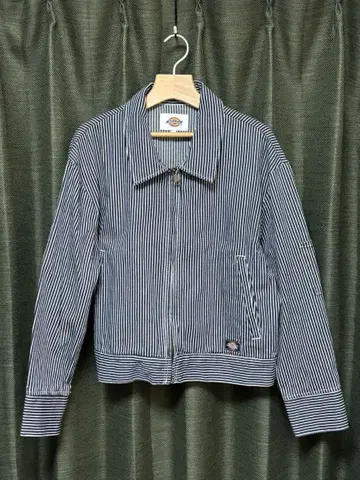 Dickies | 스트라이프 자켓 블루종 숏 기장 여성용