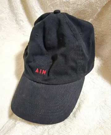 아이묭 AIM 캡 블랙