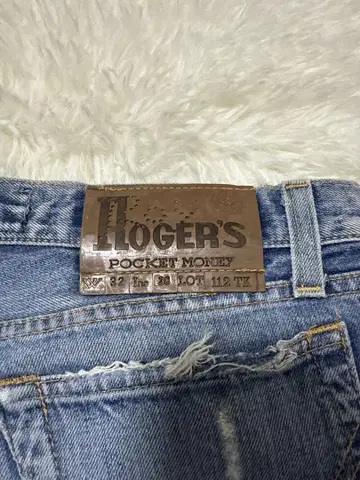 [이탈리아제] Roy Roger's POCKET MONEY 데님 W32