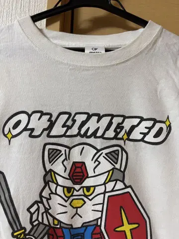 04 Limited Sazabys 건담 티셔츠 (화이트)