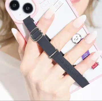nqrse 스마트폰 러버 밴드 블랙