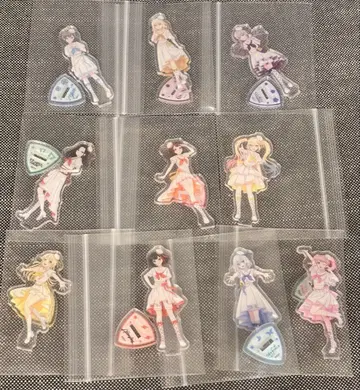 뱅드림 DAISO 다이소 아크릴 스탠드 10종 컴프 세트
