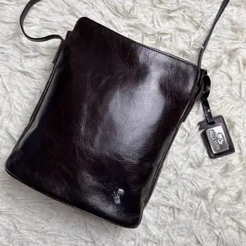 [새상품급] PELLE BORSA 페레보르사 올 가죽 숄더백
