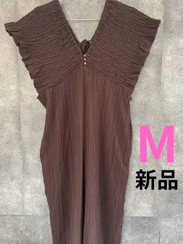 [새상품] 시마무라 Laxdantia 셔링 살로펫 M 짙은 브라운
