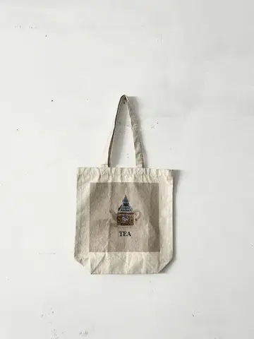 [새상품급] pot and tea 디지털 프린트 패턴 백 토트