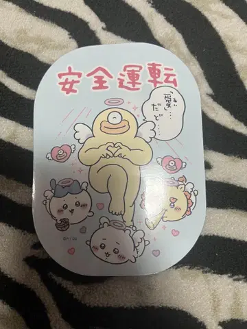 치이카와 천사 악마 차량용 마그넷 안전 운전 기원