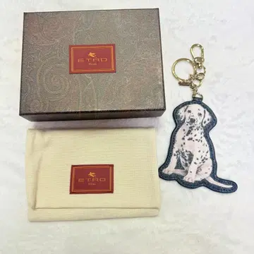 ETRO 에트로 키홀더 키링 강아지 달마시안