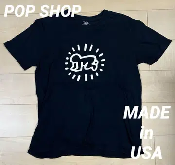 Pop Shop Keith Haring 키스 해링 Logo T셔츠