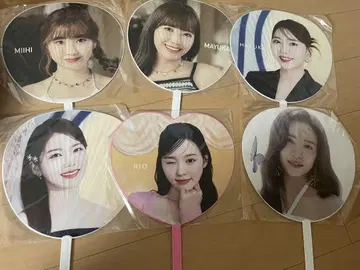 NiziU 아이돌 부채 세트 MIHI MAYUKA RIO
