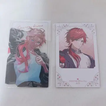 니지산지 VTuber 클리어 카드 폴라로이드 화이트데이