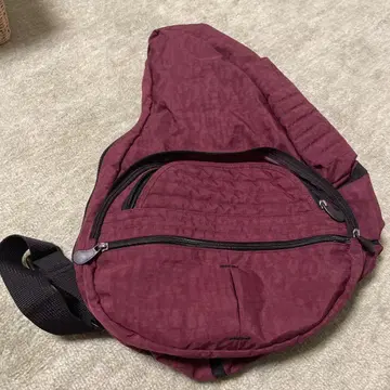 HEALTH BACK BAG 바디백 버건디