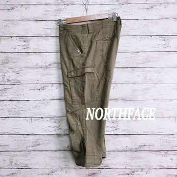 r0162 THE NORTH FACE 카고 숏팬츠 카키 M