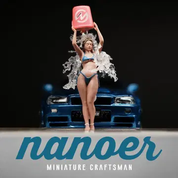 [ Nanoer ] 1/64 피규어 여성 Splash Girl