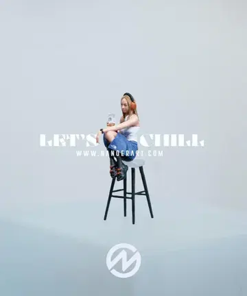 [Nanoer] 1/64 피규어 여성 Let's chill