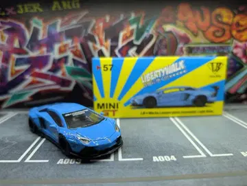 MINI GT LIBERTY WALK Aventador 미니카 블루