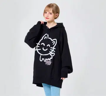 nqrse 돌아온 고양이 후드티