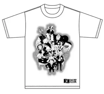 ONE PIECE T셔츠 밀짚모자 일당 화이트 M 사이즈 미개봉품