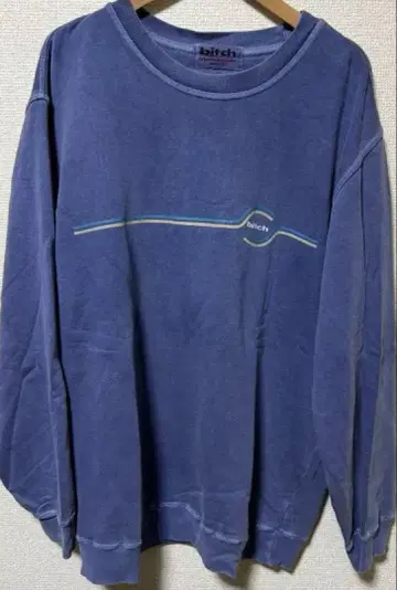 bitch skateboards sweat M 사이즈 파랑