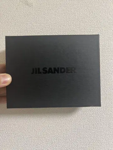 JIL SANDER 블랙 3단 폴더형 지갑