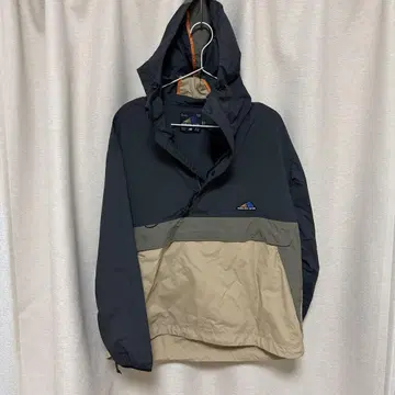 NEW BALANCE MT1896 마운틴 후드티 L 네이비/베이지