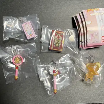 CLAMP 카드캡터 사쿠라 메지루시 액세서리 케로쨩 키링