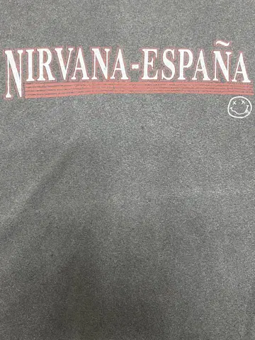 NIRVANA-ESPANA 티셔츠 그레이 사이즈 38 M 상당 Via-j