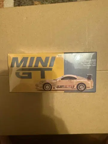 MINI GT 1/64 도요타 수프라 GT-300 탑 시크릿 미개봉