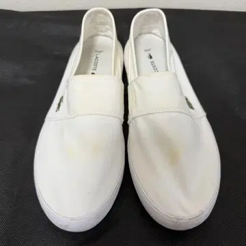 Lacoste 라코스테 슬립온 화이트 캔버스
