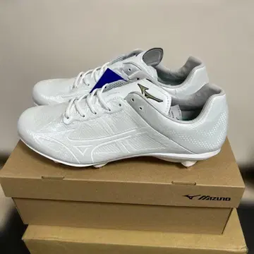 새상품 미사용 미시착 미즈노 라이트 레보 엘리트 2 화이트 27.5cm