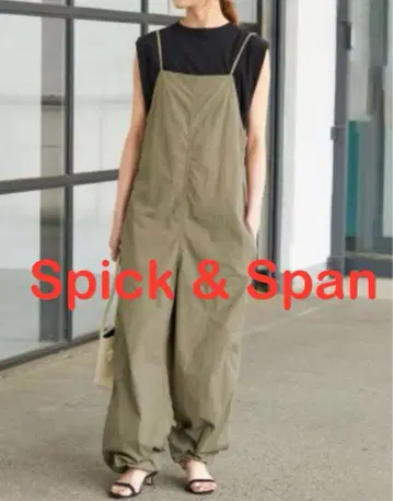 Spick & Span 나일론 옥스 콤비네종 여성용